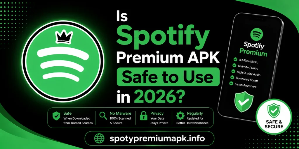 Is Spotify Premium APK Safe to Use in 2026?