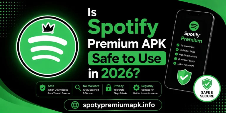 Is Spotify Premium APK Safe to Use in 2026?