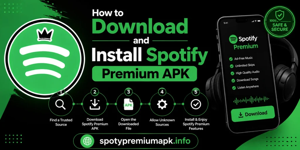 How to Download and Install Spotify Premium APK